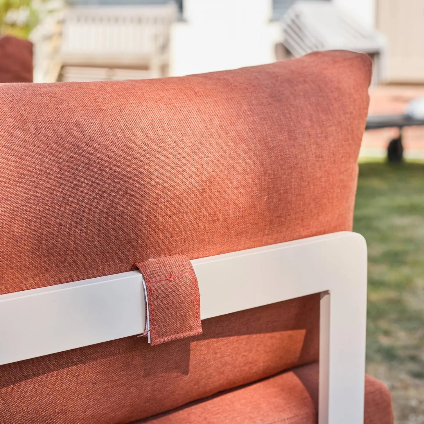 Modulares Gartenmöbel-Set aus Aluminium für 4 Personen