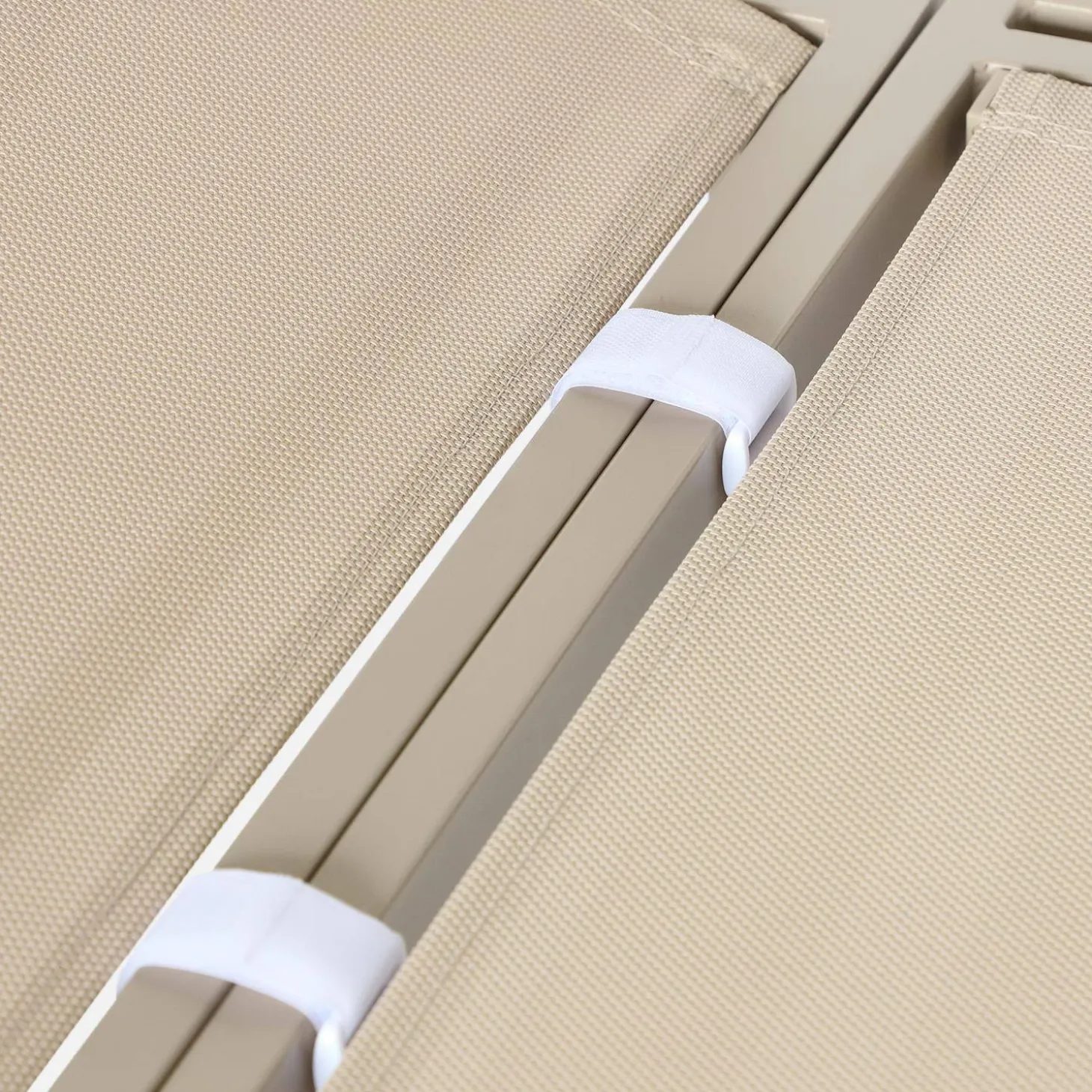 Modulares Gartenmöbel-Set aus Aluminium für 4 Personen