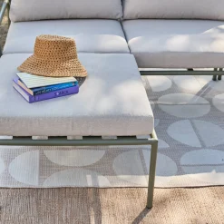 Modulares Gartenmöbel-Set aus Aluminium für 4 Personen