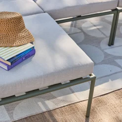Modulares Gartenmöbel-Set aus Aluminium für 4 Personen
