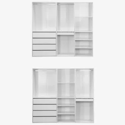 Modulares Kleiderschrank-Set mit 3 Elementen