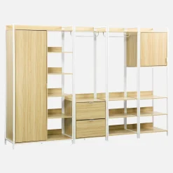 Modulares Kleiderschrank-Set mit 4 Elementen