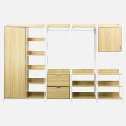 Modulares Kleiderschrank-Set mit 4 Elementen