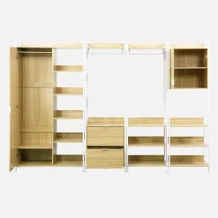 Modulares Kleiderschrank-Set mit 4 Elementen