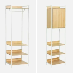 Modulares Kleiderschrank-Set mit 4 Elementen