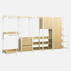 Modulares Kleiderschrank-Set mit 5 Elementen