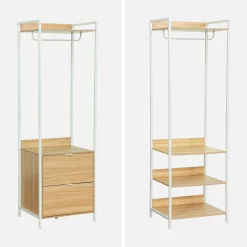 Modulares Kleiderschrank-Set mit 5 Elementen