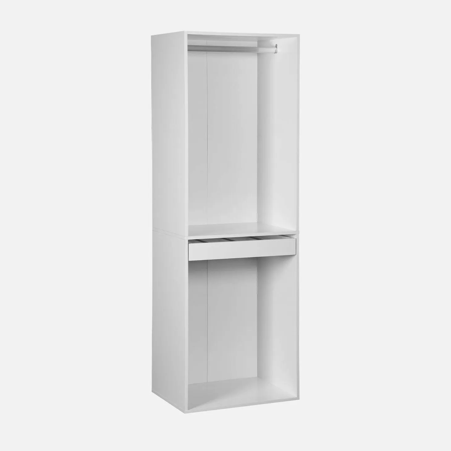 Modulares Kleiderschrank-Set mit 2 Elementen