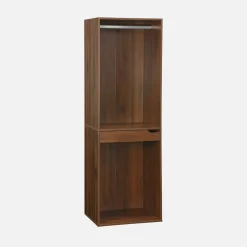 Modulares Kleiderschrank-Set mit 4 Elementen, Laminatplatten