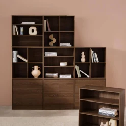 Modulares Regal Holzdekor 9 Elemente