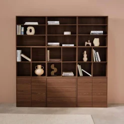 Modulares Regal Holzdekor 9 Elemente