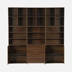 Modulares Regal Holzdekor 9 Elemente