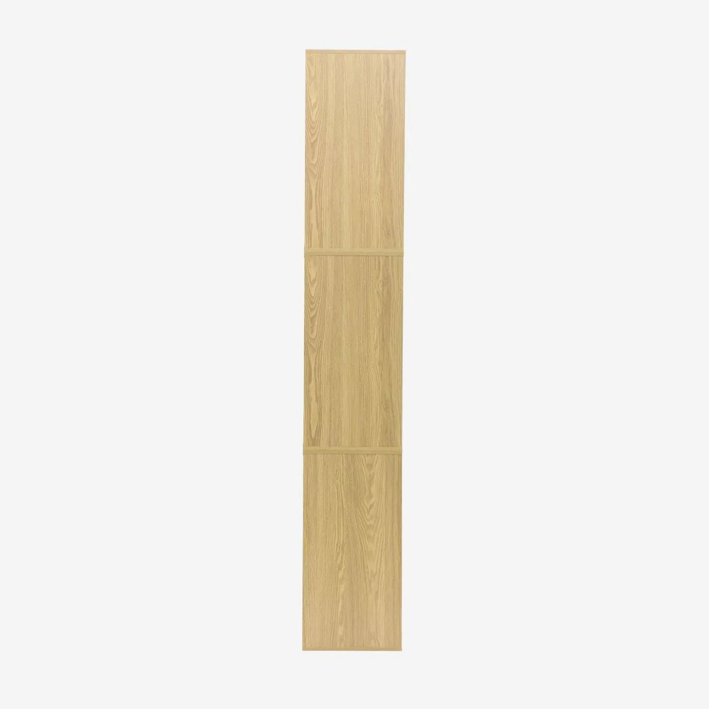 Modulares Regal Holzdekor 3 Elemente - 2 Türen 8 offene Fächer