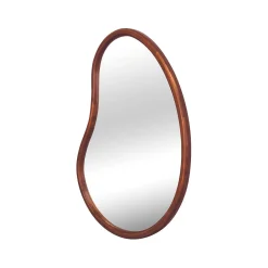Organischer Spiegel aus Tannenholz 85cm