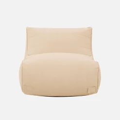 Outdoor-Sessel mit Olefin-Bezug beige
