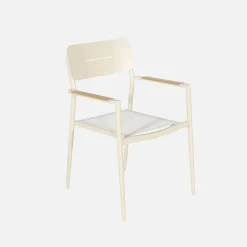 Ovaler ausziehbarer Gartentisch 220/280cm aus Aluminium + 10 Sessel