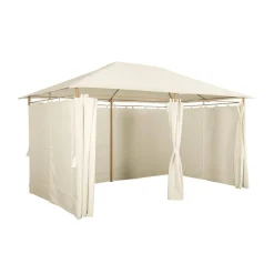 Pavillon 3 x 4 m mit Vorhängen