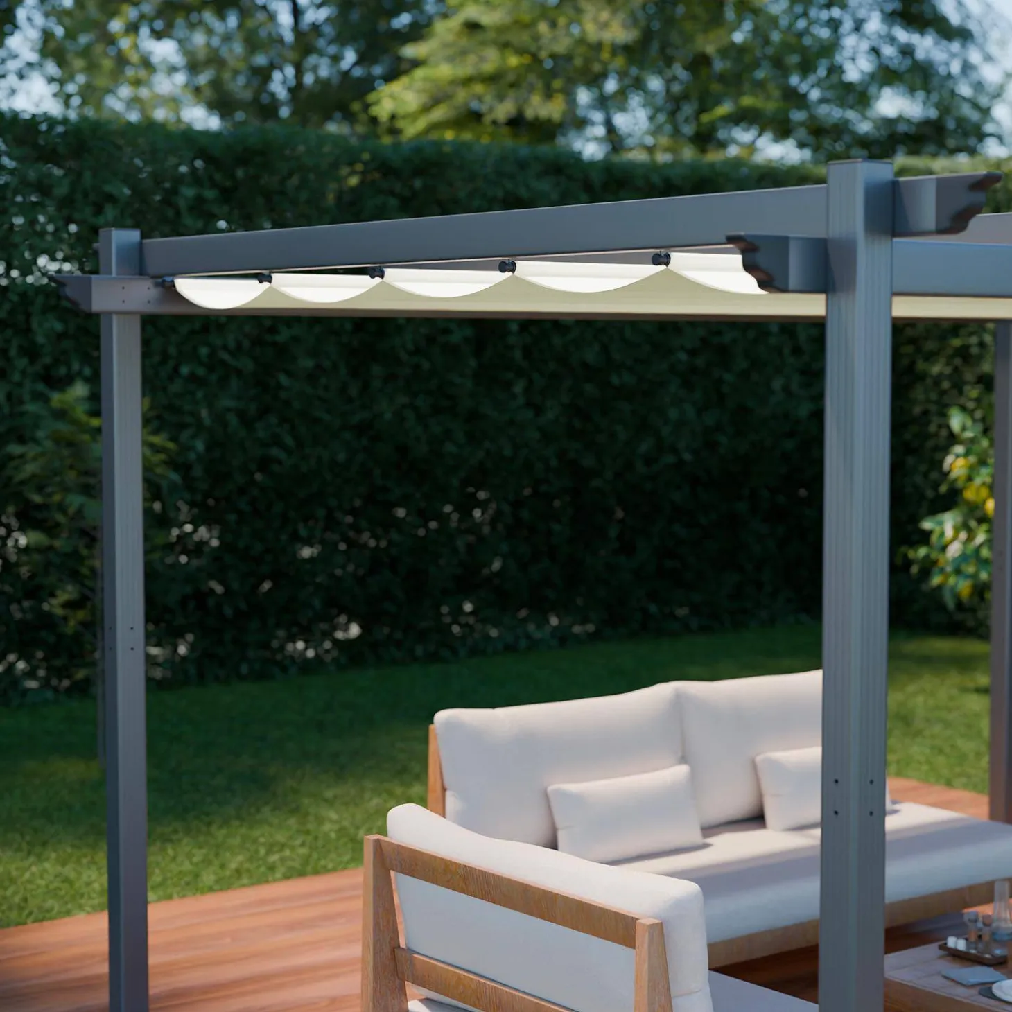 Pergola Aluminium 3x4 m - Isla