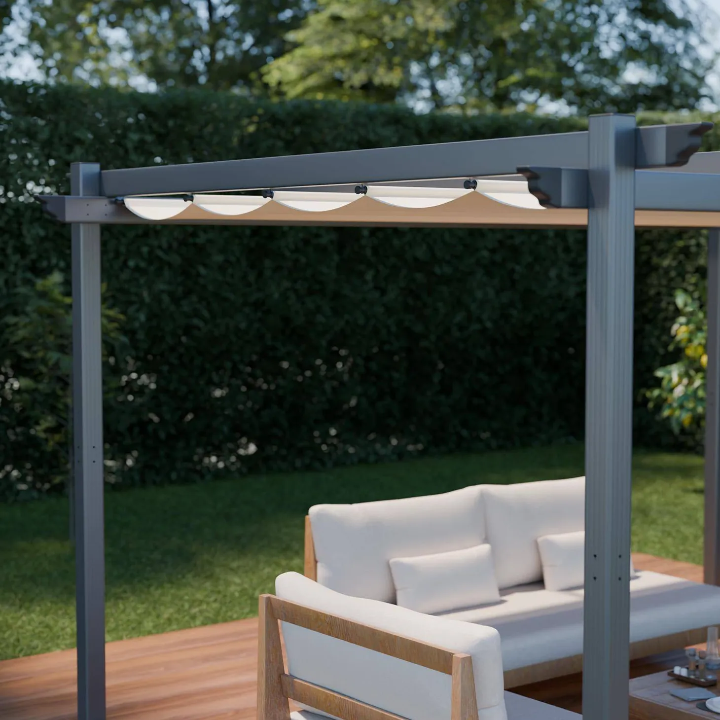 Pergola Aluminium 3x4 m - Isla