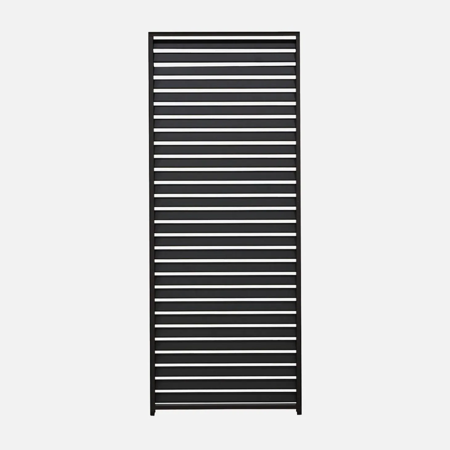Pergola mit Lamellendach Triomphe 3x4m mit 3 Lamellenwänden 100cm