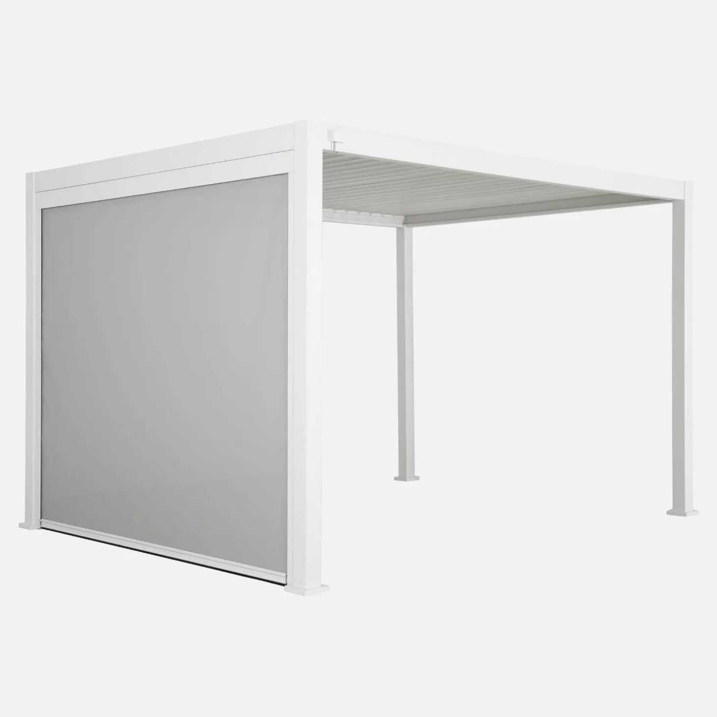 Pergola mit Lamellendach Triomphe 3x4m mit Markise 3m