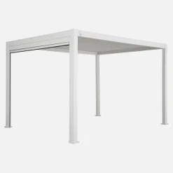 Pergola mit Lamellendach Triomphe 3x4m mit Markise 3m