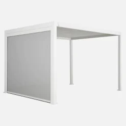 Pergola mit Lamellendach Triomphe 3x4m mit Markise 3m