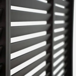 Pergola mit Lamellendach Triomphe 3x3m V2 + 3 Lamellenwände 100cm