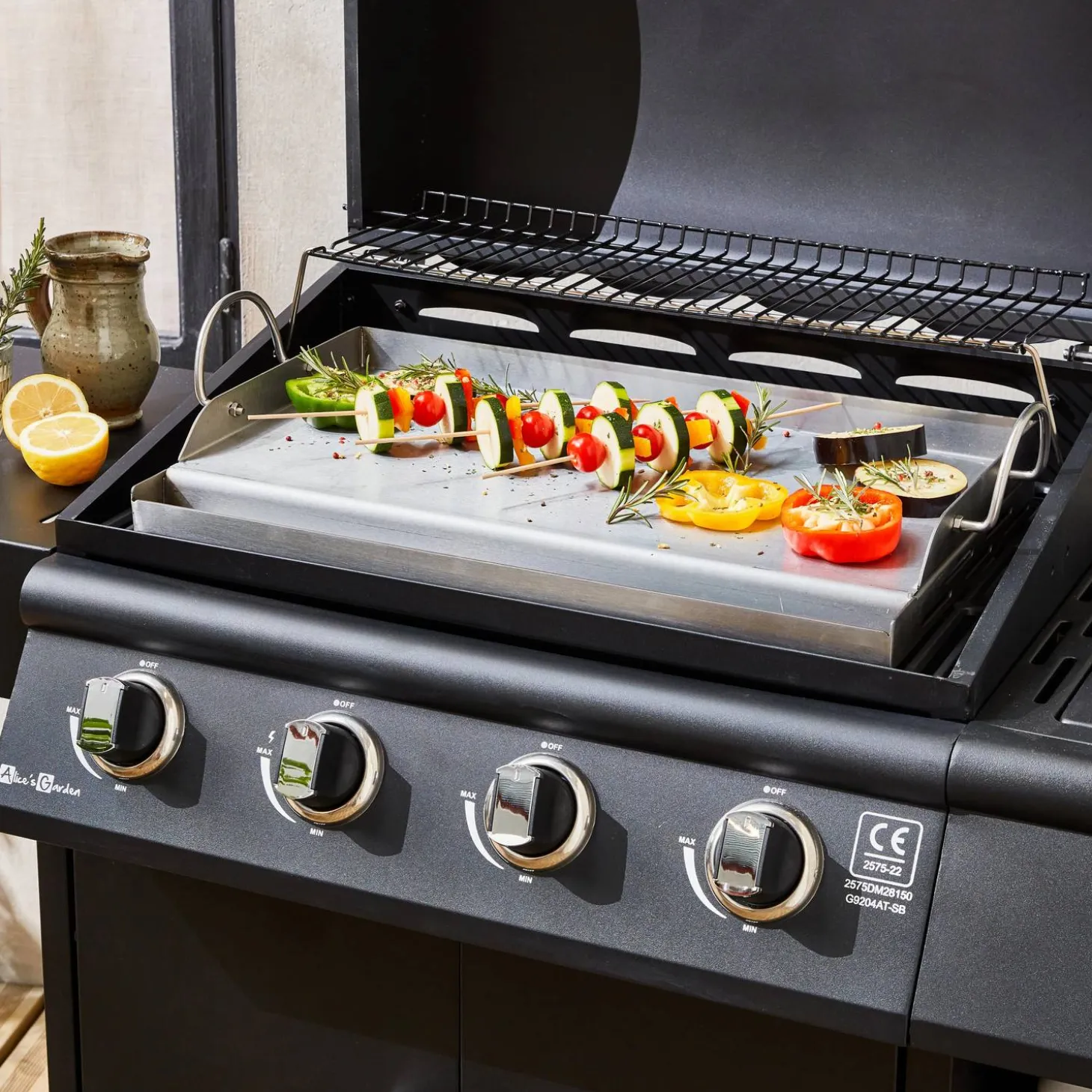 Plancha Grillplatte, 55cm