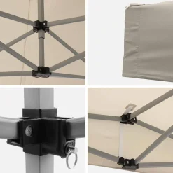 Pop Up Premium Klapppavillon 3x3 m - Apertus