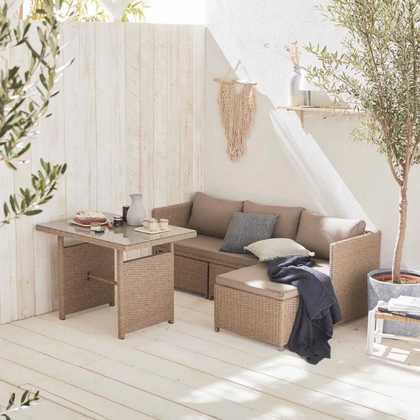 Rattan Gartenmöbel Set - Reggiano