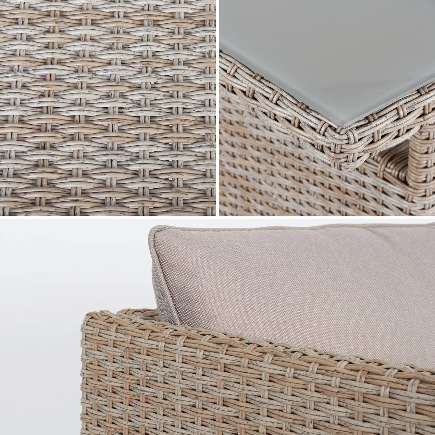 Rattan Gartenmöbel Set - Reggiano