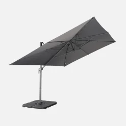 Rechteckiger Ampelschirm 3x4 m