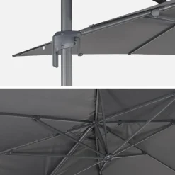 Rechteckiger Ampelschirm 3x4 m