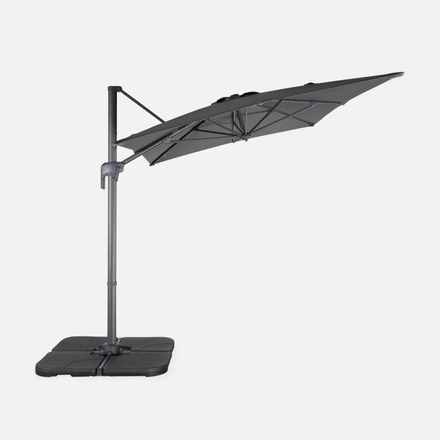 Rechteckiger Ampelschirm 2x3 m
