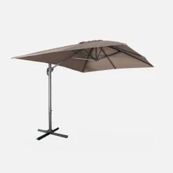 Rechteckiger Sonnenschirm 3x4 m