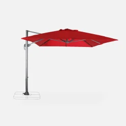 Rechteckiger Sonnenschirm 3x4 m
