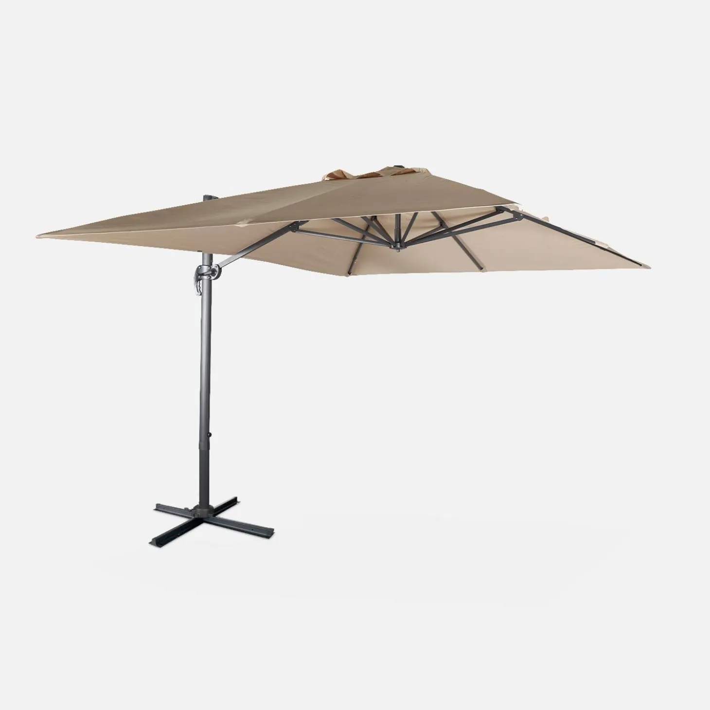 Rechteckiger Sonnenschirm 3x4 m