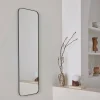 Rechteckiger Spiegel Stahl