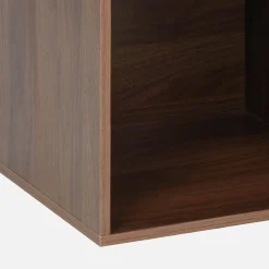 Regal, Aufbewahrungsmodul Holzdekor 4 Fächer
