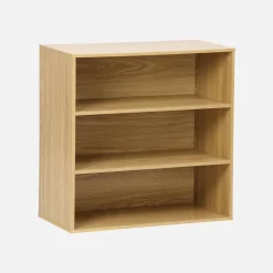 Regal, Aufbewahrungsmodul Holzdekor 3 Regalfächer
