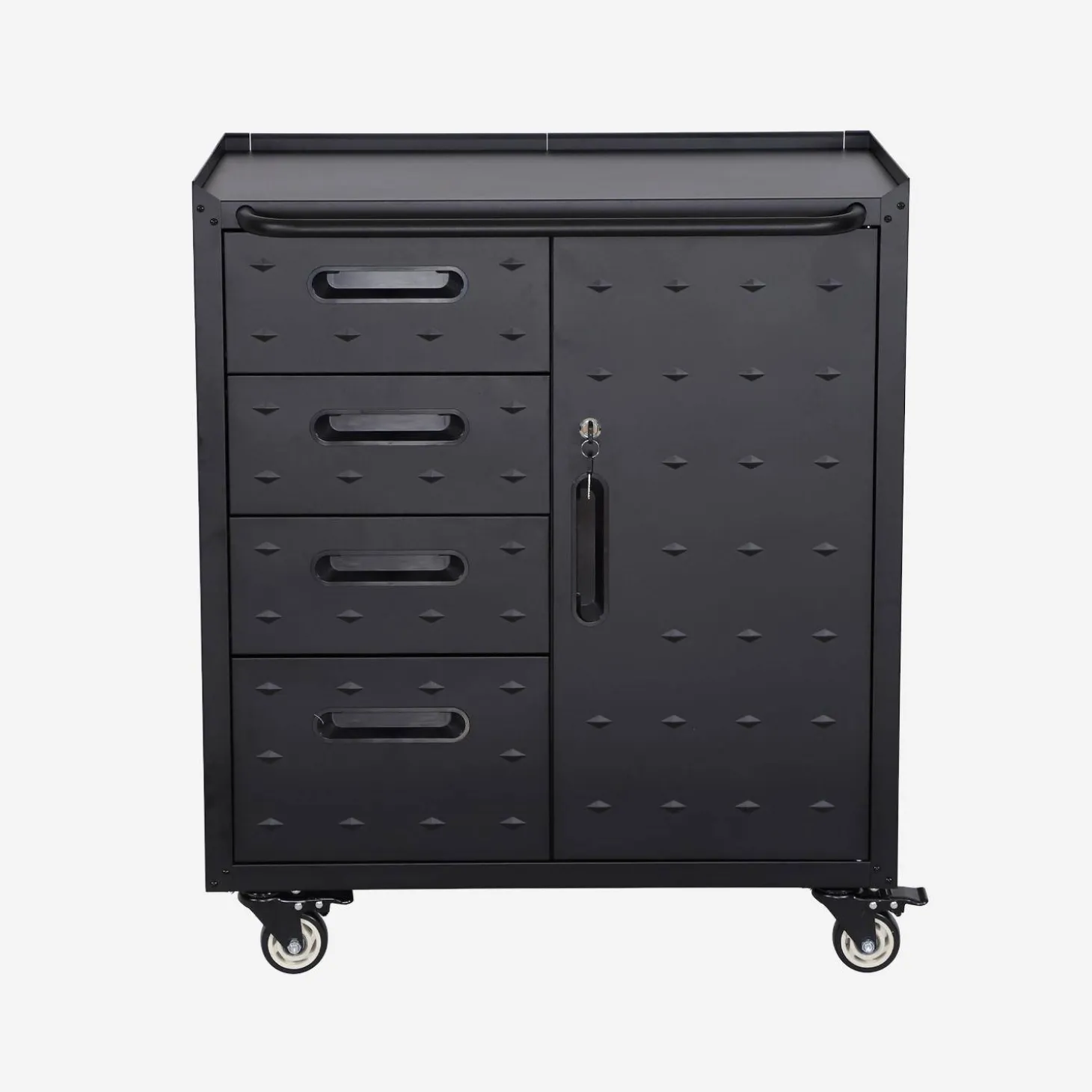 Rollenschrank mit 4 Schubladen und einer Tür