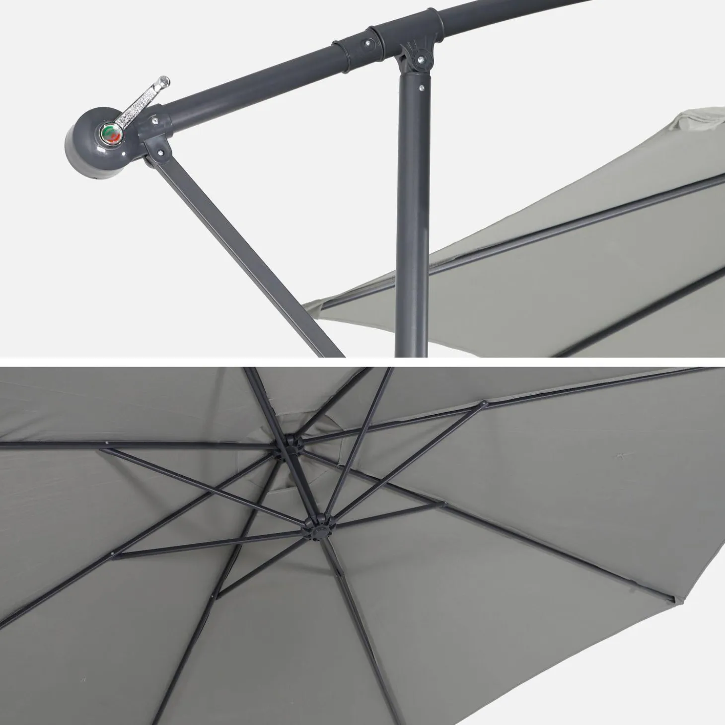Runder Ampelschirm Ø300cm