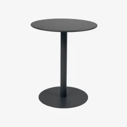 Runder Bistro-Gartentisch aus Stahl für 2 Personen