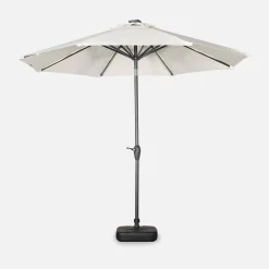 Runder LED Sonnenschirm Ø 2,7m