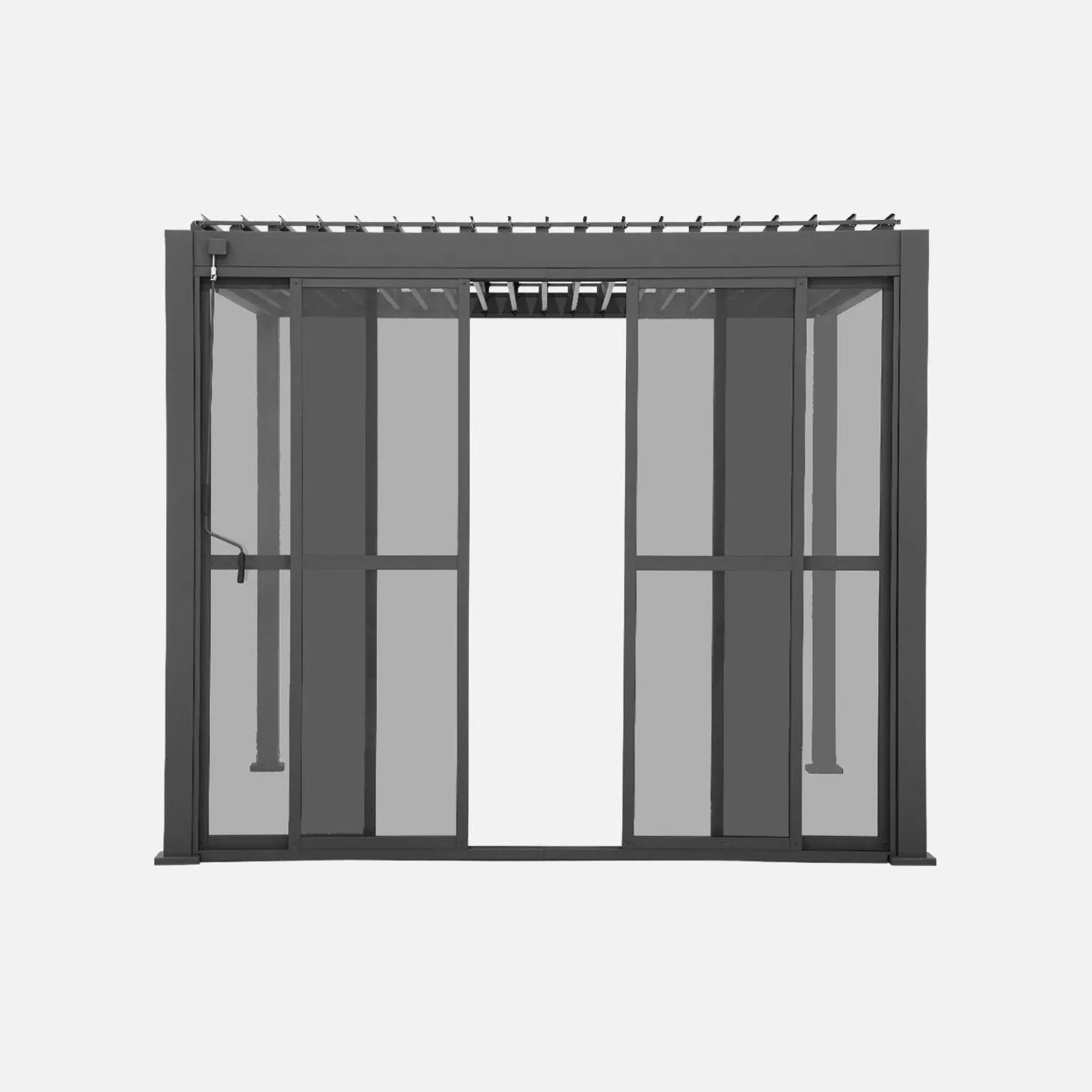 Schiebetür 3m für Pergola Triomphe 3x3m V2 3x4m 3x6m