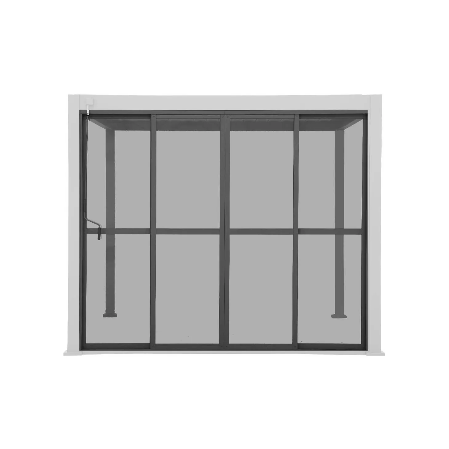 Schiebetür 3m für Pergola Triomphe 3x3m V2 3x4m 3x6m