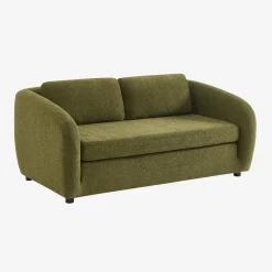 Schlafsofa 2 Plätze Chenille-Stoff