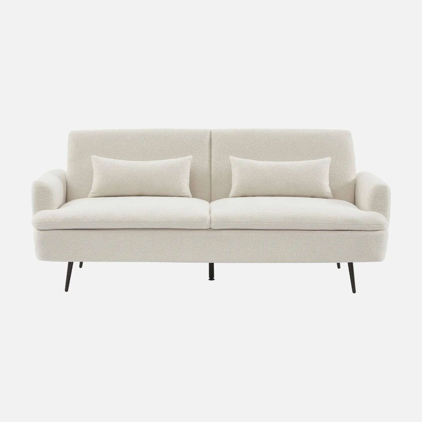 Schlafsofa 2-3 Sitzer mit Bouclé-Bezug