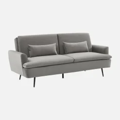 Schlafsofa 2-3-Sitzer mit Samtbezug